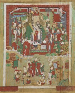 Ogwan, a pokol negyedik királya, 1798 alkotó: Korean School