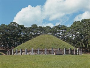 Wonssung király sírja alkotó: Korean School
