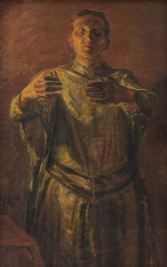 Lady Macbeth. Tanulmány alkotó: Kristian Zahrtmann