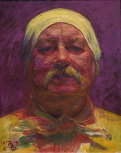 Önarckép, 1914. alkotó: Kristian Zahrtmann