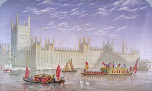 A Westminster-palota, London, 1850