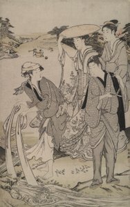 Tamagawa Musashi tartományban a hat ékszer folyóból alkotó: Kubo Shunman