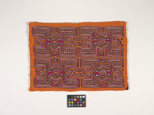 Shirt Panel (Mola) (fotó) alkotó: Kuna Indian Culture