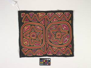 Shirt Panel (Mola) (fotó) alkotó: Kuna Indian Culture