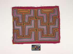 Shirt Panel (Mola) (fotó) alkotó: Kuna Indian Culture