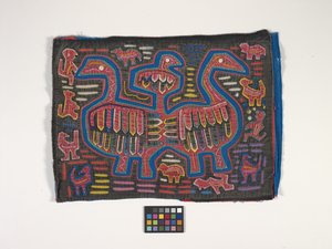 Shirt Panel (Mola) (fotó) alkotó: Kuna Indian Culture