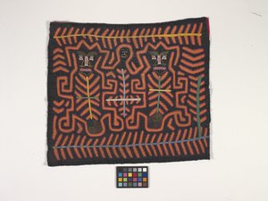 Shirt Panel (Mola) (fotó) alkotó: Kuna Indian Culture