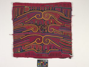 Shirt Panel (Mola) (fotó) alkotó: Kuna Indian Culture
