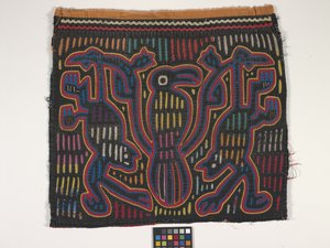 Shirt Panel (Mola) (fotó) alkotó: Kuna Indian Culture