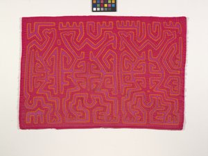 Shirt Panel (Mola) (fotó) alkotó: Kuna Indian Culture