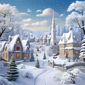 3d Snowy Weihnachten  1