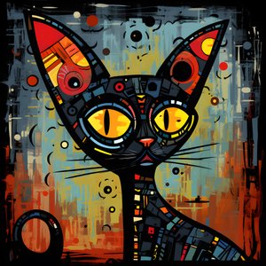 Rajzfilm Szeszélyes szfinx Cat 1