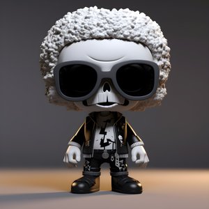 Chibi winziges Skelett 1