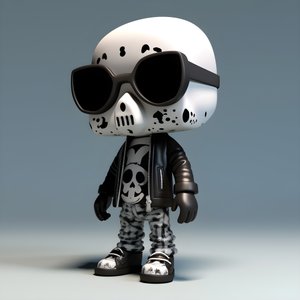Chibi apró csontváz 3