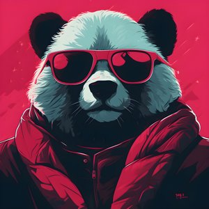 Panda szemüveggel 3