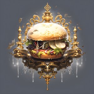 egy fehér márvány burger 3