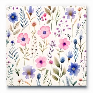 aquarell boho floral wildflowers 3