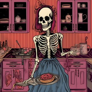 the ghost in the kitchen by maddy connelly artwork 1