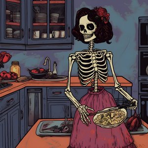 the ghost in the kitchen by maddy connelly artwork 2