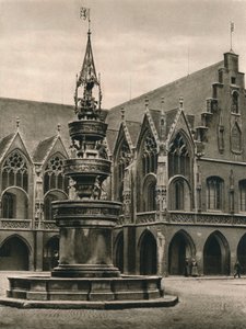 Braunschweig, a régi város városháza, 1931 alkotó: Kurt Hielscher