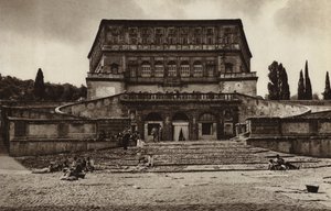 Olaszország: Caprarola, Palazzo Farnese (f/w fotó)