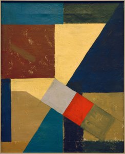 Absztrakt kompozíció alkotó: Kurt Schwitters
