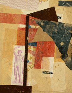 Apolló februárban; Apollo im 1945. február alkotó: Kurt Schwitters