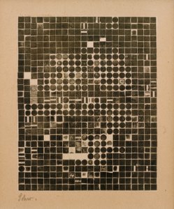 A kör négyzetre emelése – megoldva! alkotó: Kurt Schwitters