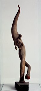Kurt Schwitters, Fáradt táncos figura (1887-1948) London, E.L.T. Menstruáció alkotó: Kurt Schwitters