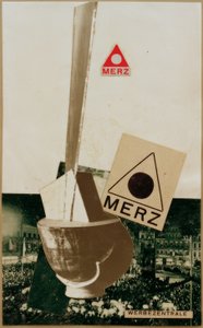 MERZ REKLÁMKÖZPONT alkotó: Kurt Schwitters