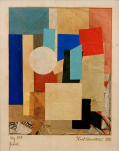 MZ 308 szürke alkotó: Kurt Schwitters