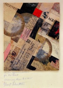 Mz narancsbőr nélkül alkotó: Kurt Schwitters