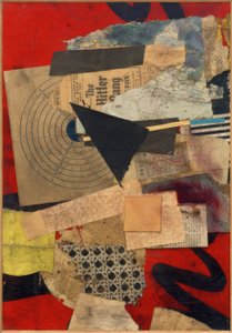 Cím nélkül (A Hitler-banda) alkotó: Kurt Schwitters