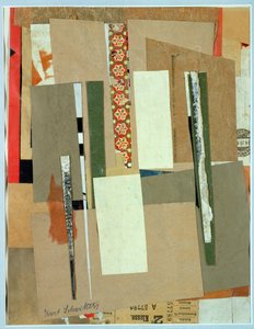 Vasút, 2. osztály, 1923 alkotó: Kurt Schwitters