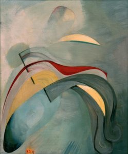 Piros vonal (1) alkotó: Kurt Schwitters