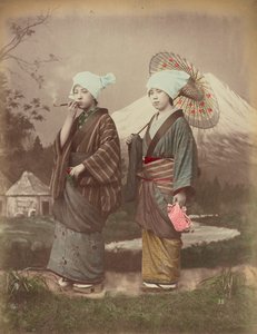 Japán utazók, 1880 körül