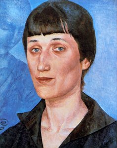 Anna Ahmatova portréja, 1922