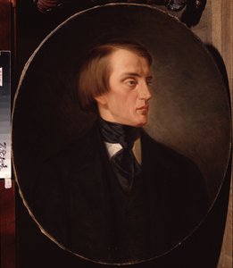 ""Vissarion Belinski (Bielinski) (1811-1848) orosz irodalomkritikus portréja" Kirill Gorbounov (Gorbunov) (1822-1891) festménye 1876 Puskin Emlékmúzeum, Szentpétervár alkotó: Kyrill Antonovitch Gorbunov