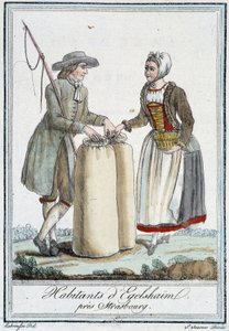 A Strasbourg melletti Egelshaïm lakói – J. Grasset St Sauveur, Deron, Párizs „” utazások enciklopédiájában”