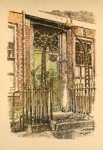 Queen Annes Gate, London, 1924. alkotó: L. A. Hayes