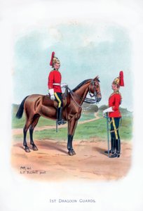 1. dragonyos gárda, 1915. alkotó: L. E. Buckell
