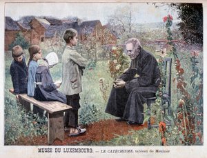 „Katekizmus”, 1898 alkotó: L Meunier
