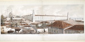 A scutari barakkkórház képe, 1857 alkotó: Lady Alicia Blackwood