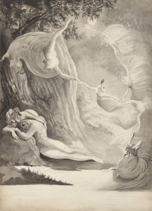 A Pásztor álma, 1820 körül alkotó: Lady Georgina North