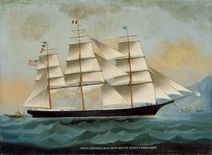 A Fleetwing hajó, Hong Kong-öböl, J. W. Guest, parancsnok