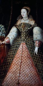 Catherine de Medici, II. Henrik Valois király hitvese, 1547-59 körüli portréja (olaj, vászon)