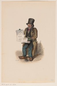 újságárus fiú alkotó: Laireille