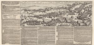 Utazás Mauritsból Brabanton át a sírig, 1602 Hercegének Heyr utazásának története. kiváló. uyt az E.H. Staten der vereenighde Provintien ghedaeen inden Jare 1602 (cím a tárgyon) alkotó: Lambert Cornelisz.