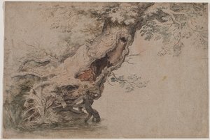 Hollow Tree, Roelant Savery nyomán, 1670 után.