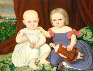 A Herbert-gyermekek, 1857. alkotó: Lambert Sachs